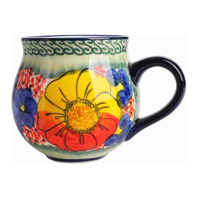 Handmade Hand-Painted Ceramic Mug